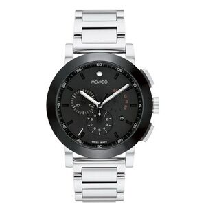 Movado Mens Black Dial Swiss Quartz Chronograph
Watch
